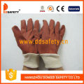 PVC Garden Gloves with White Knit Wrist Dgp110